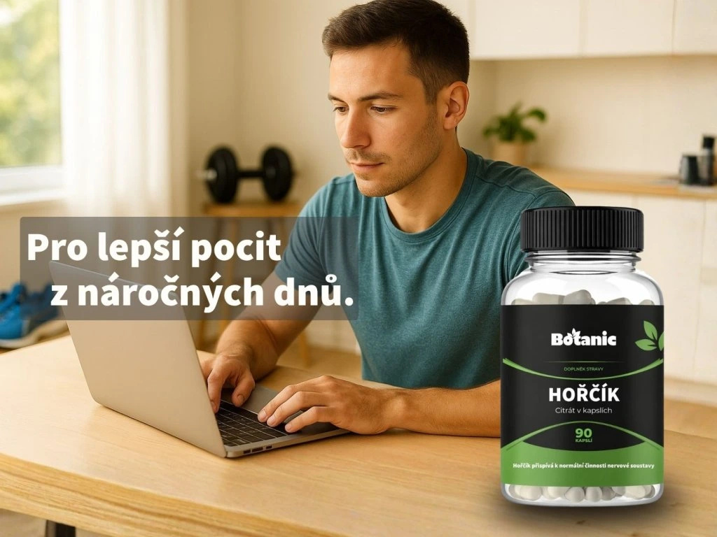 Horčík - Citrát v kapsulách