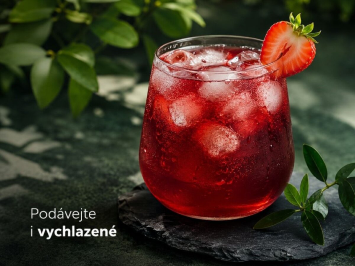Červená jahoda - Ovocný čaj