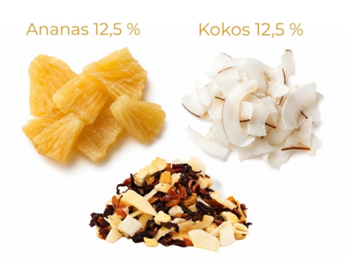 Piňa Colada - Ovocný čaj