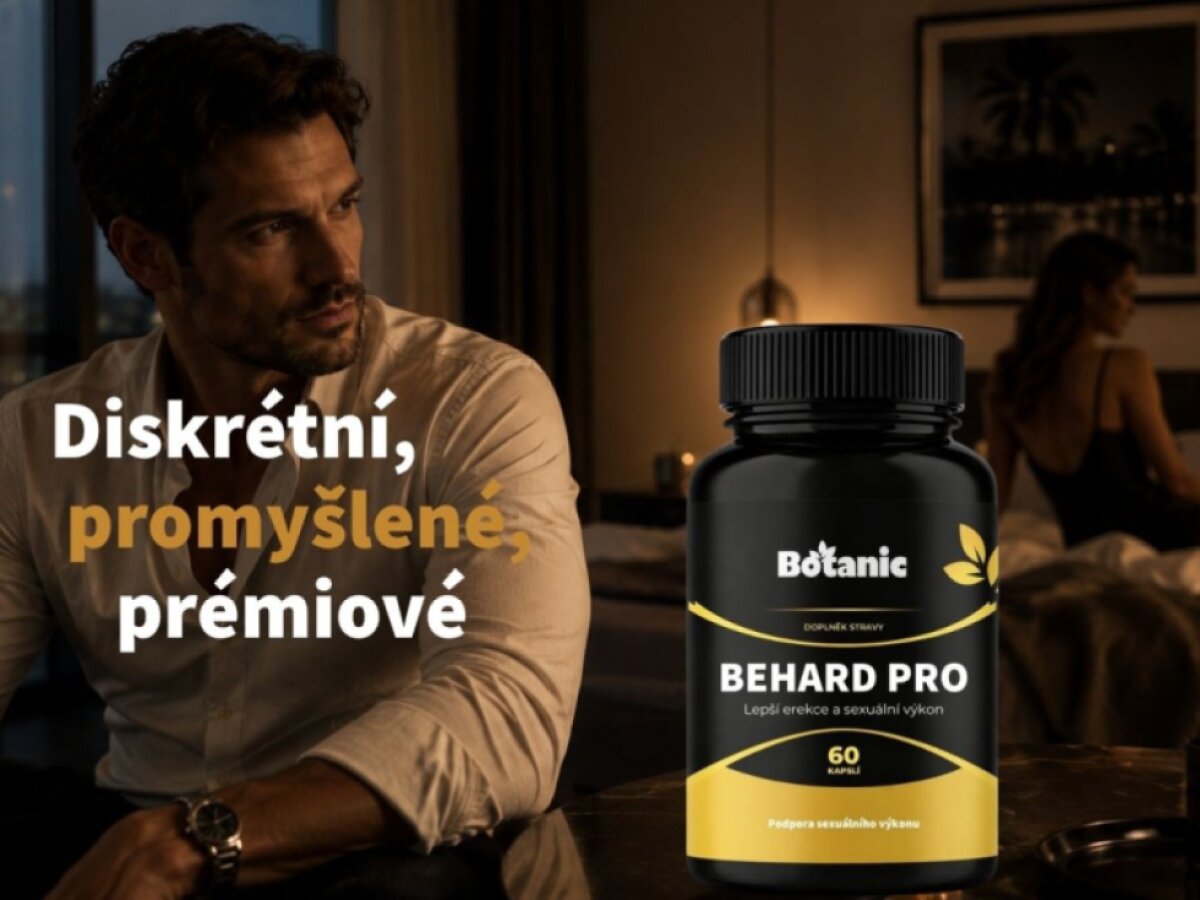 BeHard PRO - Lepší erekce a sexuální výkon