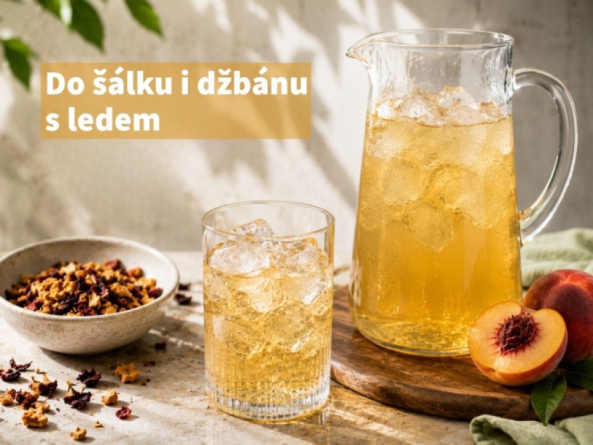Ledový čaj broskev - Ovocný čaj