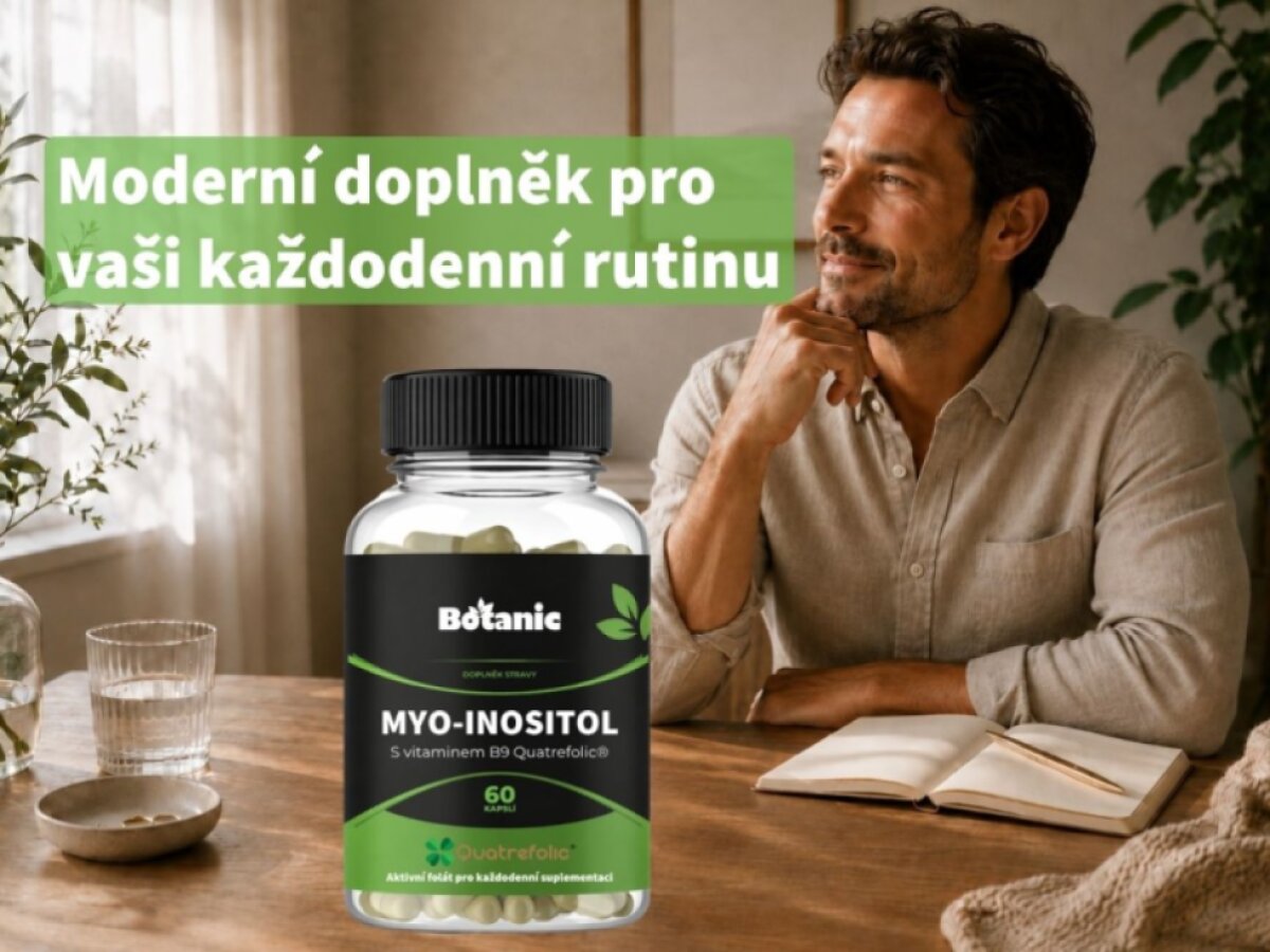 Myo-inositol - S vitaminem B9 Quatrefolic®
