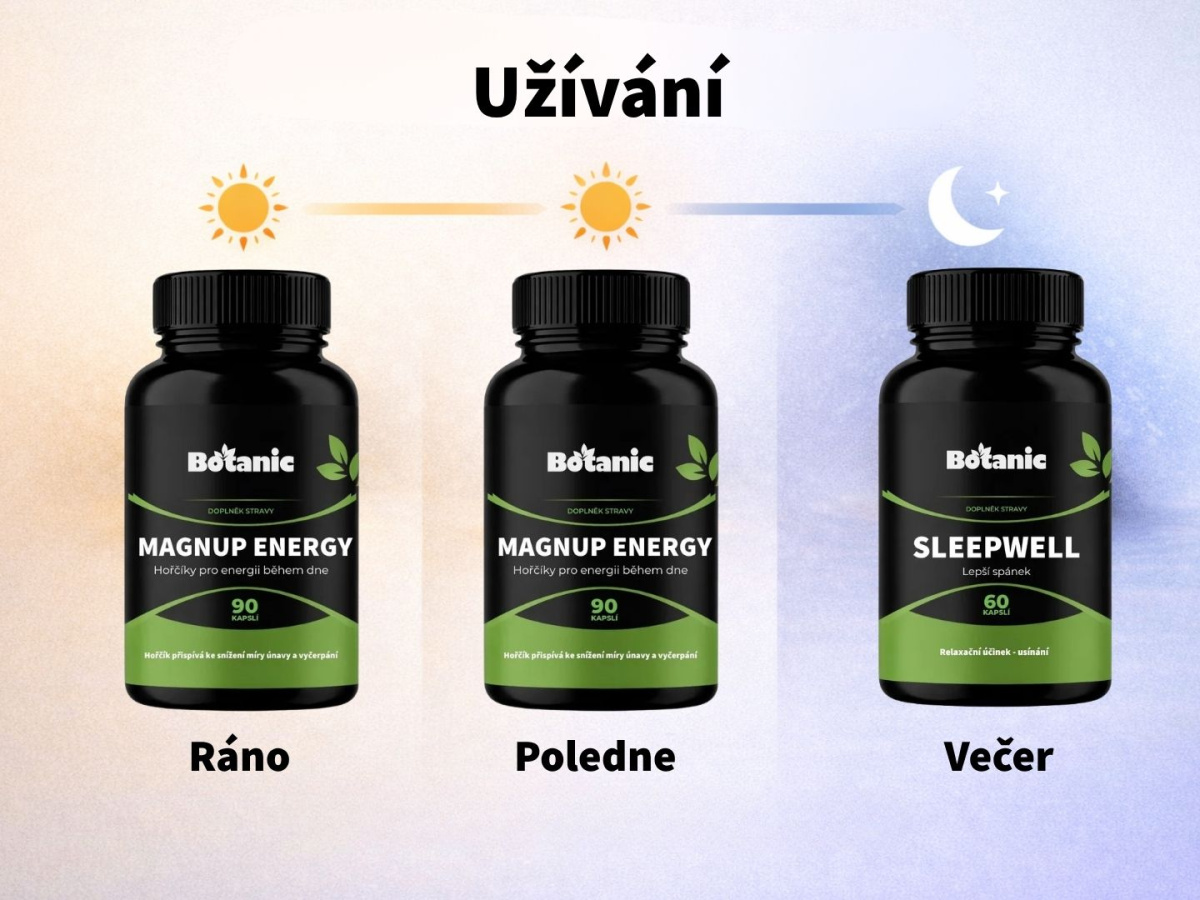 Denní energie a večerní spánek - Výhodný set