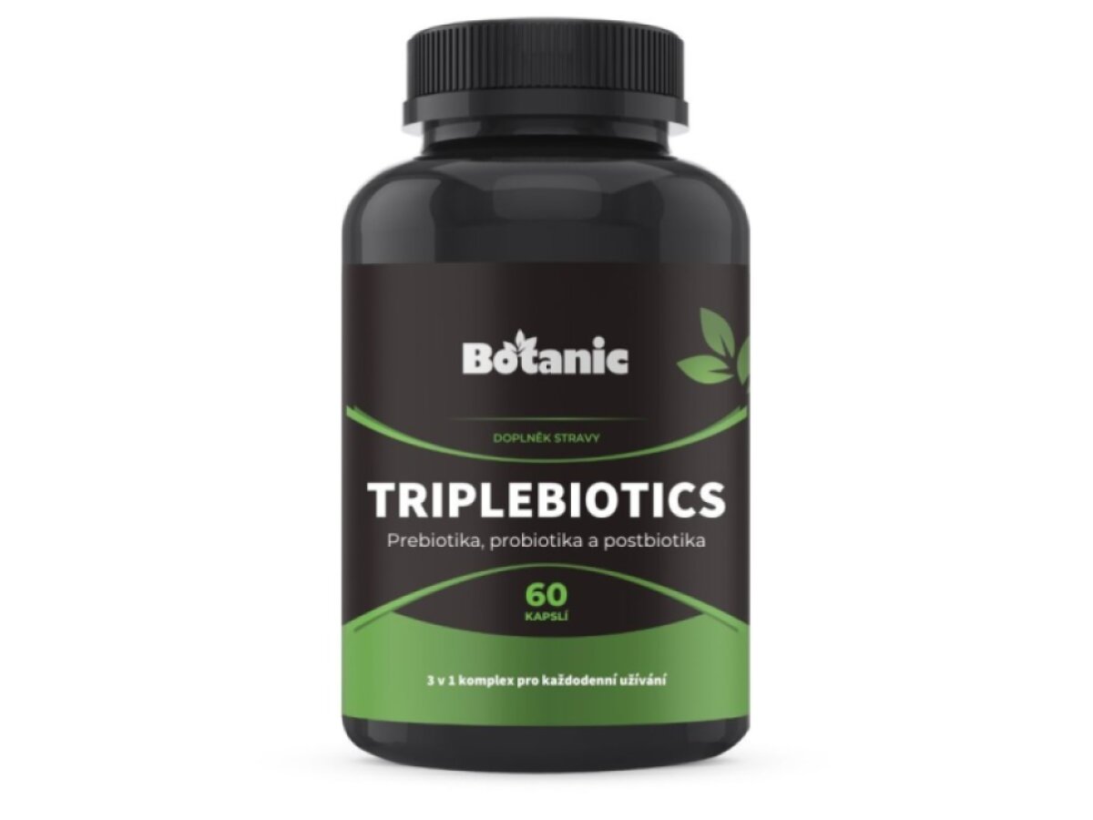 TripleBiotics - Prebiotika, probiotika a postbiotika