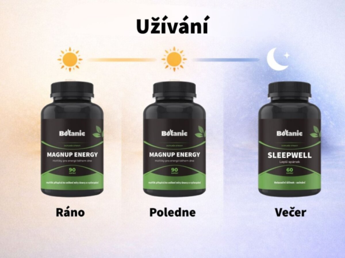 Denní energie a večerní spánek - Výhodný set
