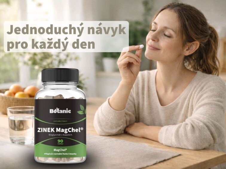 Zinek MagChel® - Bisglycinát v kapslích