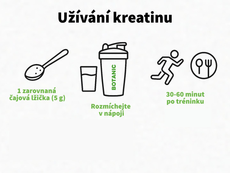 Kreatin monohydrát - 100%, bez příchuti