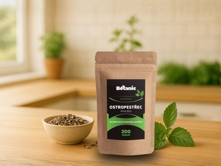 Ostropestřec mariánský - Plod BIO