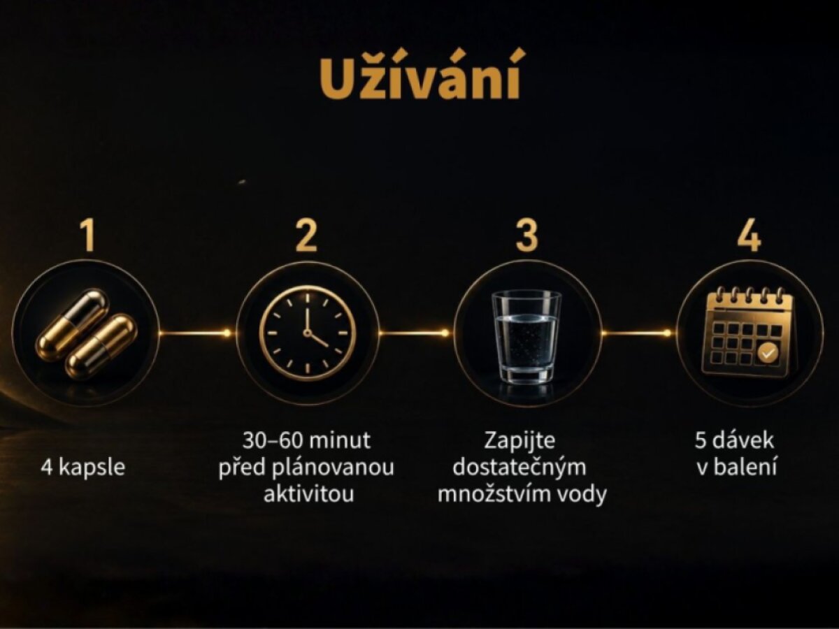 BeHard PRO - Lepší erekce a sexuální výkon, malé balení