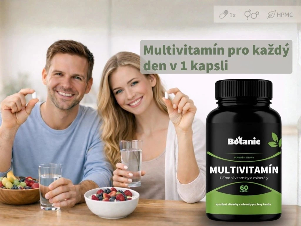 Multivitamín - Přírodní vitamíny a minerály