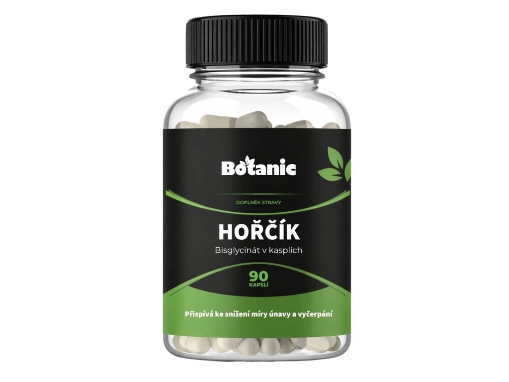 Horčík - Bisglycinát v kapsuliach