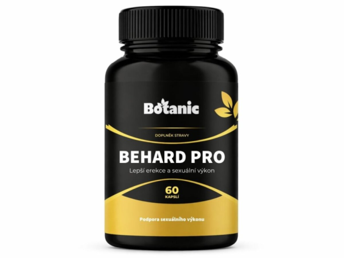 BeHard PRO - Lepší erekce a sexuální výkon