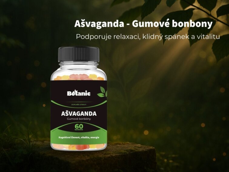 Ašvaganda - Gumové bonbony