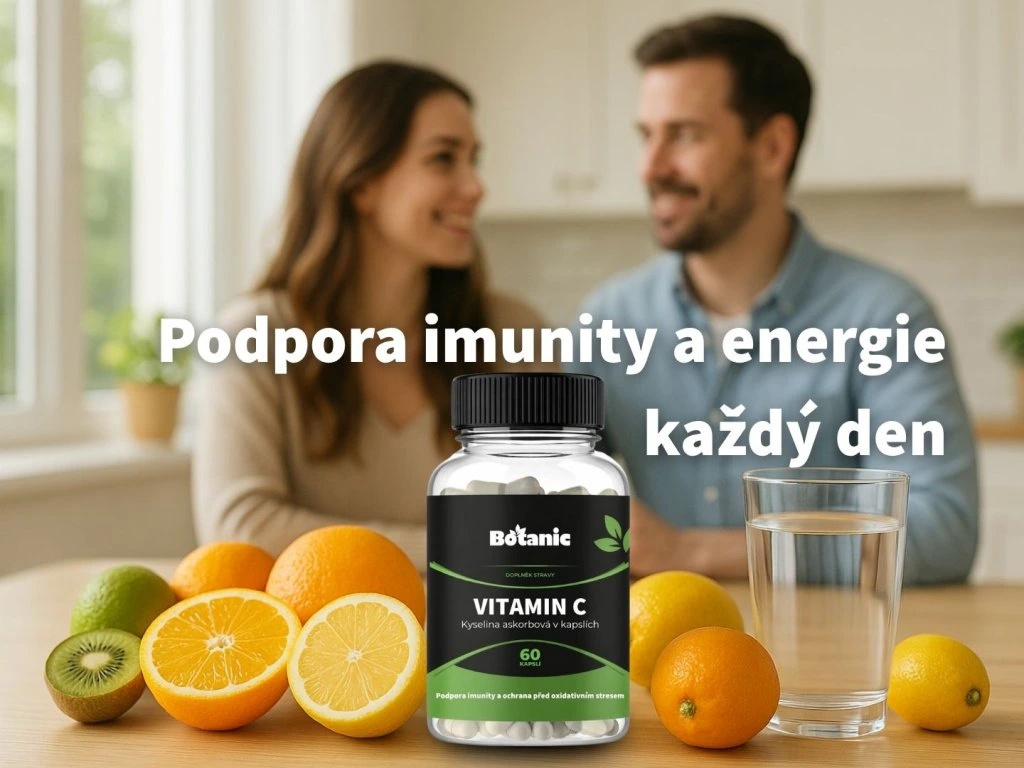 Vitamín C – Kyselina askorbová v kapsuliach