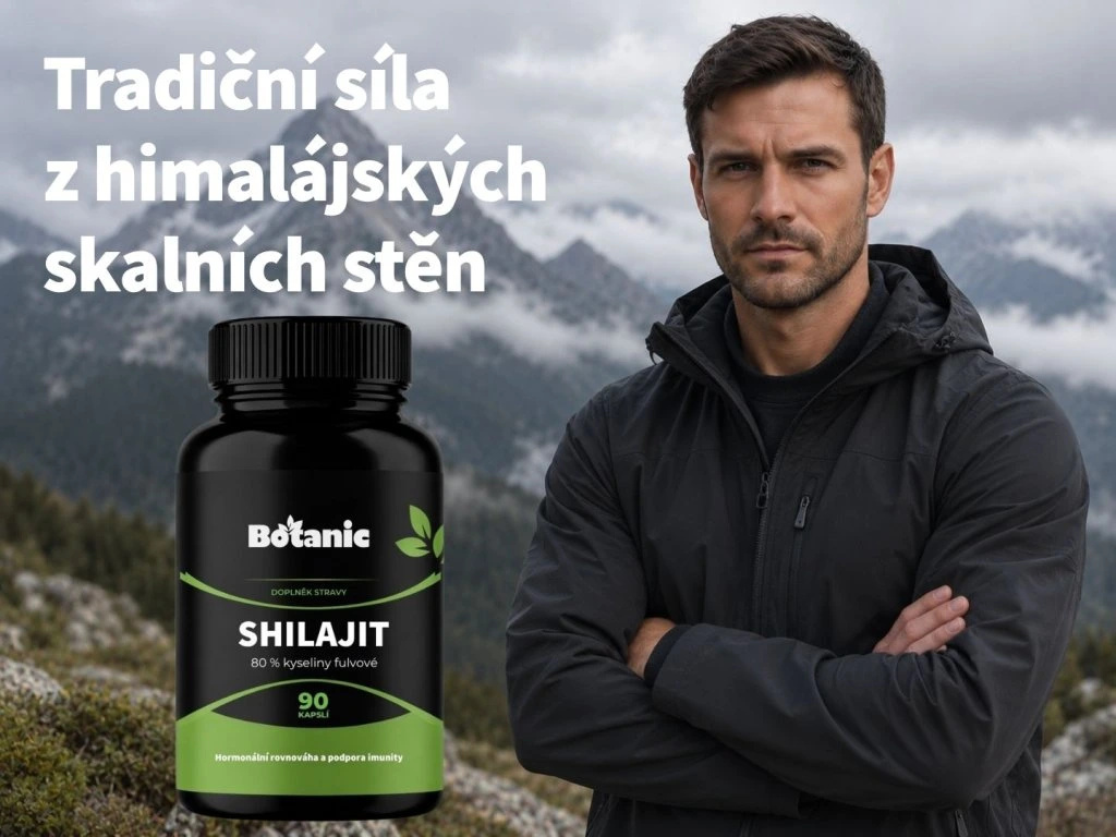 Shilajit - 80 % kyseliny fulvové v kapslích 90 kap.