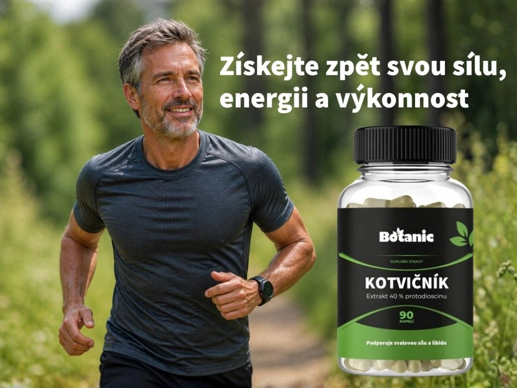 Kotvičník (Tribulus) - Extrakt 40% protodioscínu v kapsuliach 90 kap.
