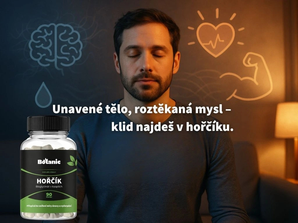 Horčík - Bisglycinát v kapsuliach