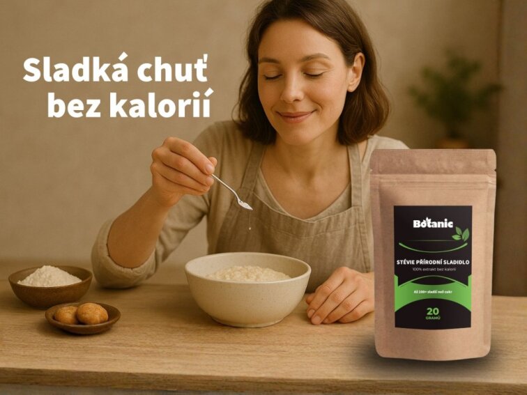Stévie přírodní sladidlo - 100% extrakt bez kalorií