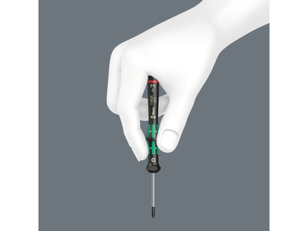 Wera 073675 Skrutkovače pre elektroniku Kraftform Micro 12 Universal 1 (Sada 12 dielov)