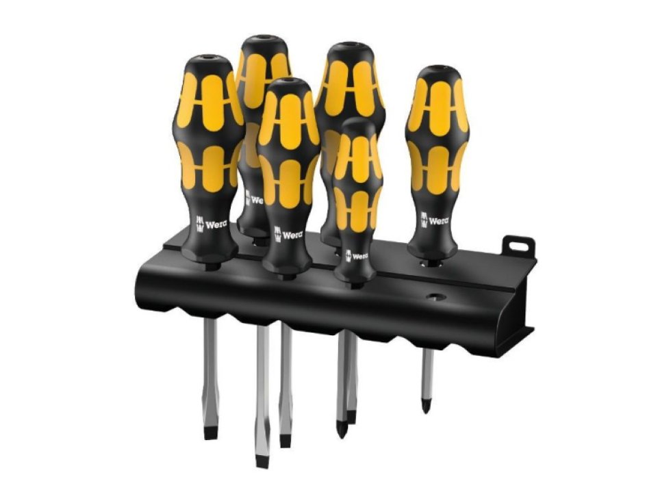 Wera 018283 sada úderových skrutkovačov Kraftform 932 S/6 (6 dielov + stojanček)