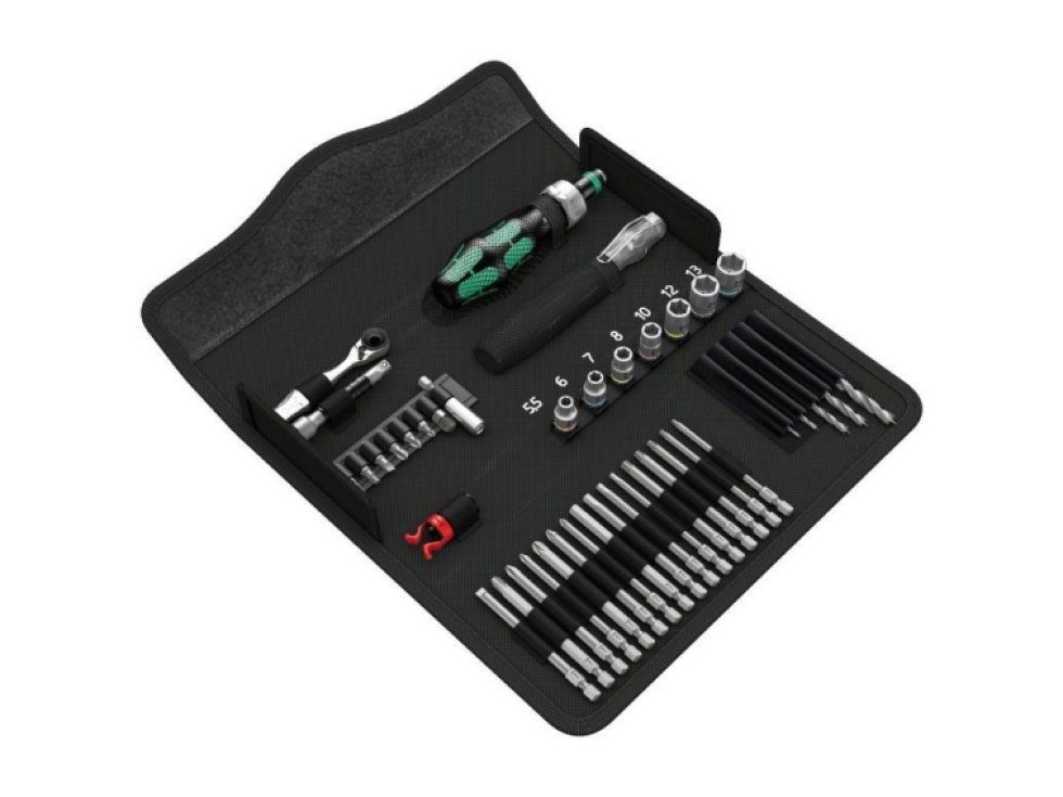 Wera 135939 sada náradia Kraftform Kompakt H 1 Drevo (Sada 41 ks)