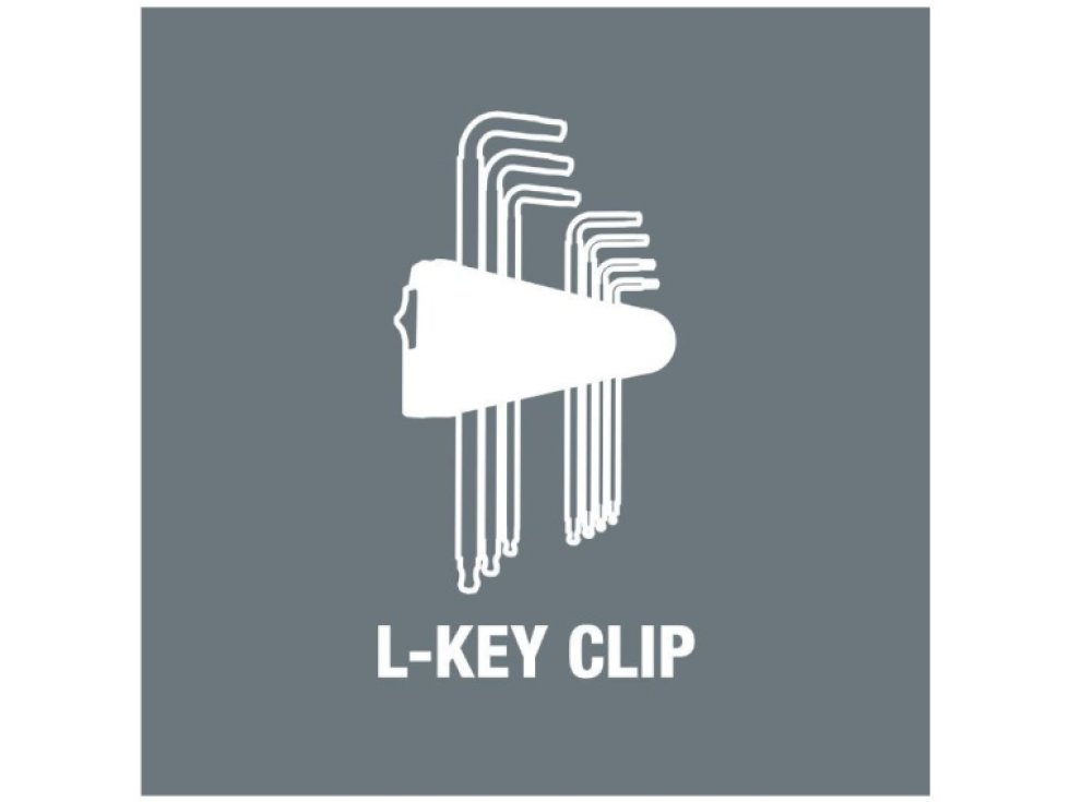 Wera 024335 Zástrčné kľúče Torx 967/9 TX BO Multicolour 1, BlackLaser (Sada 9 dielov)