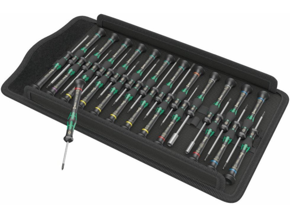 Wera 134000 Skrutkovače Wera na použitie v elektronike Kraftform Micro Big Pack 1 (Sada 25 dielov)