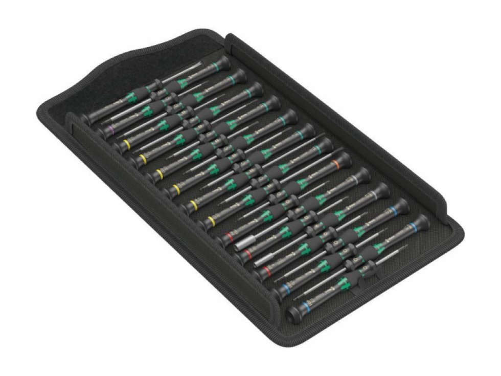 Wera 134000 Skrutkovače Wera na použitie v elektronike Kraftform Micro Big Pack 1 (Sada 25 dielov)
