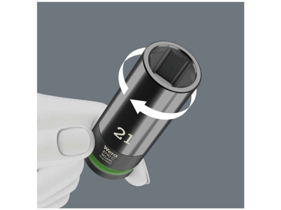 Wera 004595 Nástrčné hlavice 1/2" Wheel Impaktor C Set 1 (Sada 3 ks na kolesá áut)