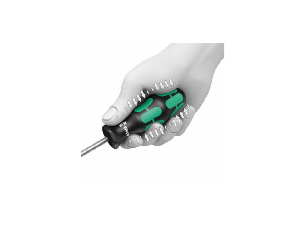 Wera 105622 skrutkovače Kraftform Plus Lasertip rad 300 typ 335/350/355/6 (Sada 6 dielov + stojan)