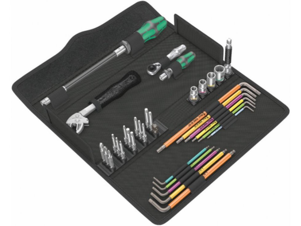 Wera 134013 sada náradia Kraftform Kompakt F 1 pre montáž okien (Sada 35 dielov)