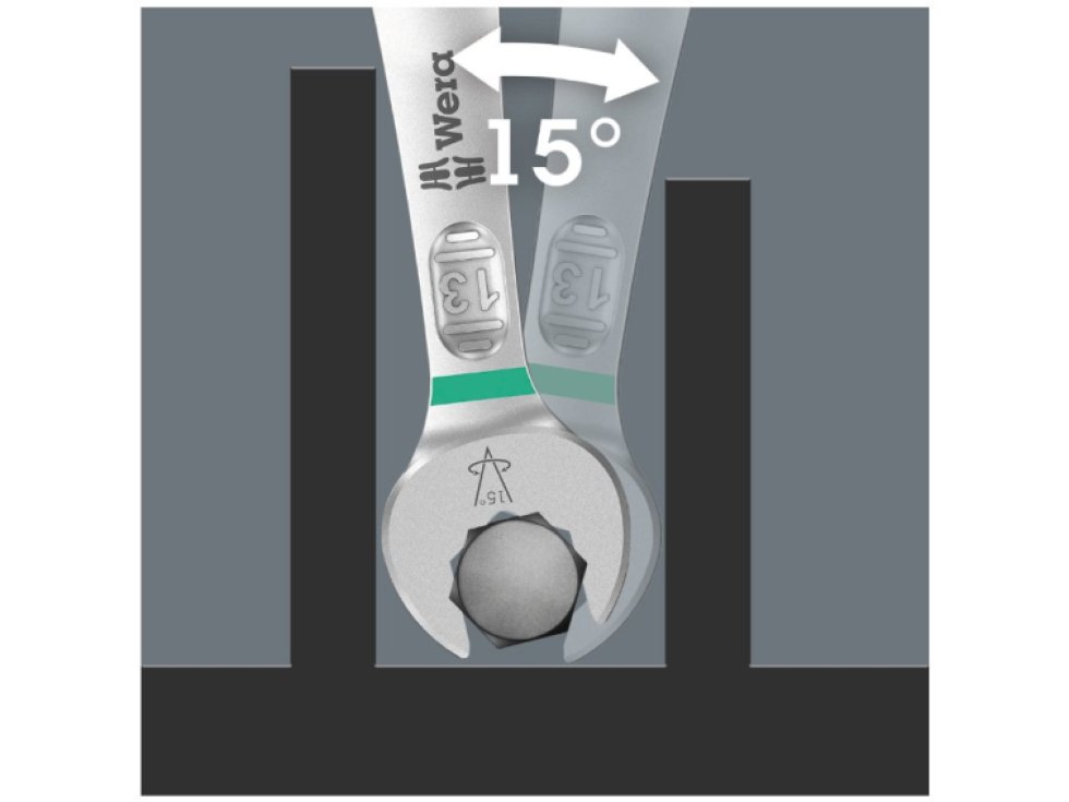 WERA 020190 Joker 6003 5,5 očkoplochý kľúč 5.5 mm