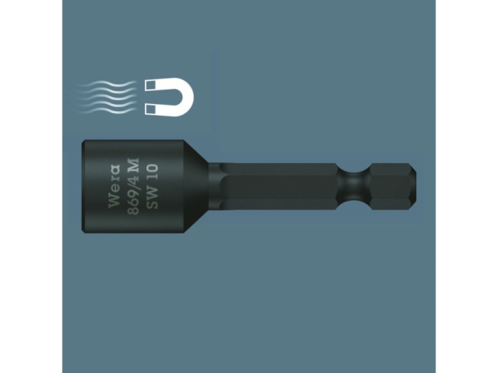 WERA 073503 869/4 M SB magnetický nástrčkový kľúč 8mm x 50mm