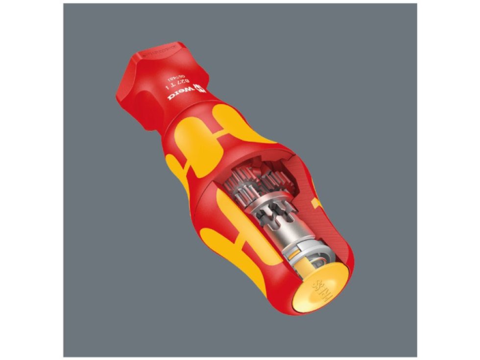 Wera 057484 elektrikárske skrutkovacie čepele VDE Kraftform Kompakt Turbo i 1 (Sada 16 dielov)