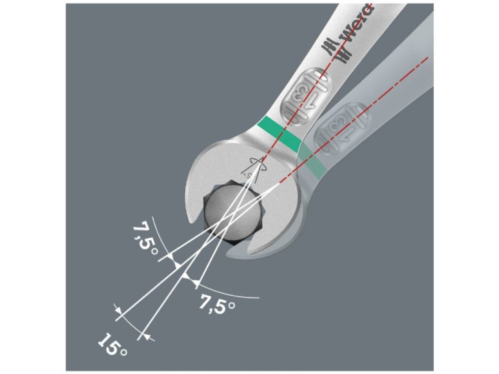 WERA 020190 Joker 6003 5,5 očkoplochý kľúč 5.5 mm