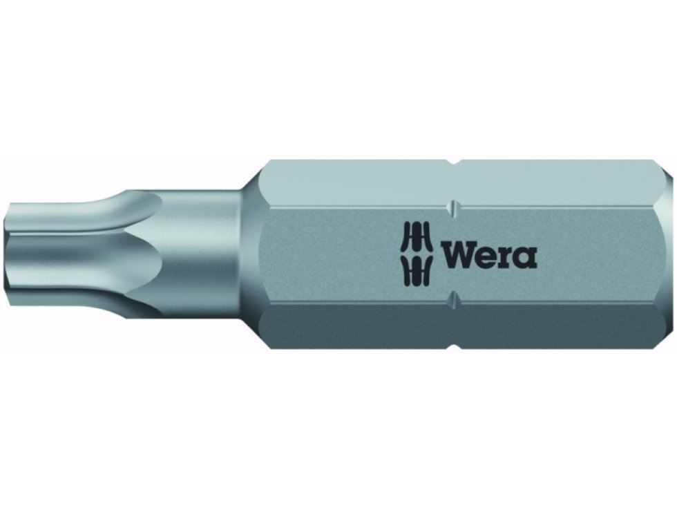 Wera 066489 Bit TX 27 - 867/1 Z. Skrutkovacie bit 1/4 Hex, 25 mm, pre skrutky s vnútorným TORX
