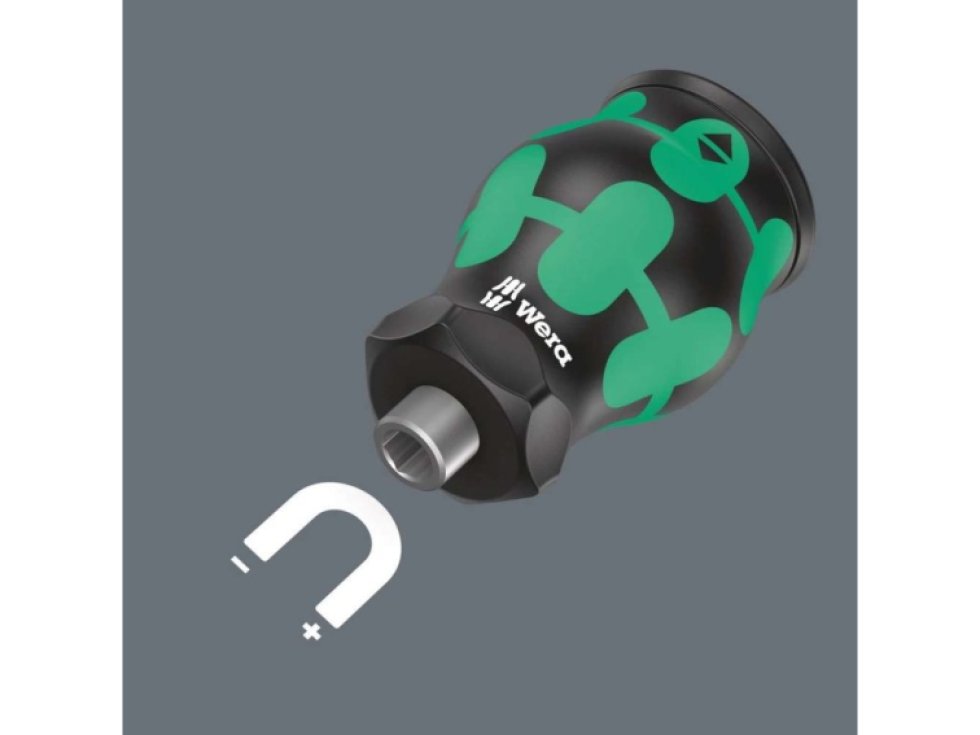 Wera 135817 Vianočný držiak bitov Kraftform Kompakt Stubby so zásobníkom 1 Christmas 2024 (Sada 6 dielov)