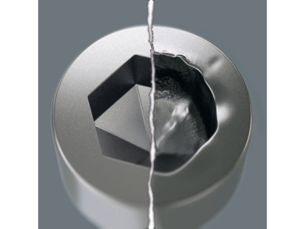 Wera 021909 Zástrčné kľúče inbus 950/9 Hex-Plus 2, chrómované (Sada 9 dielov)