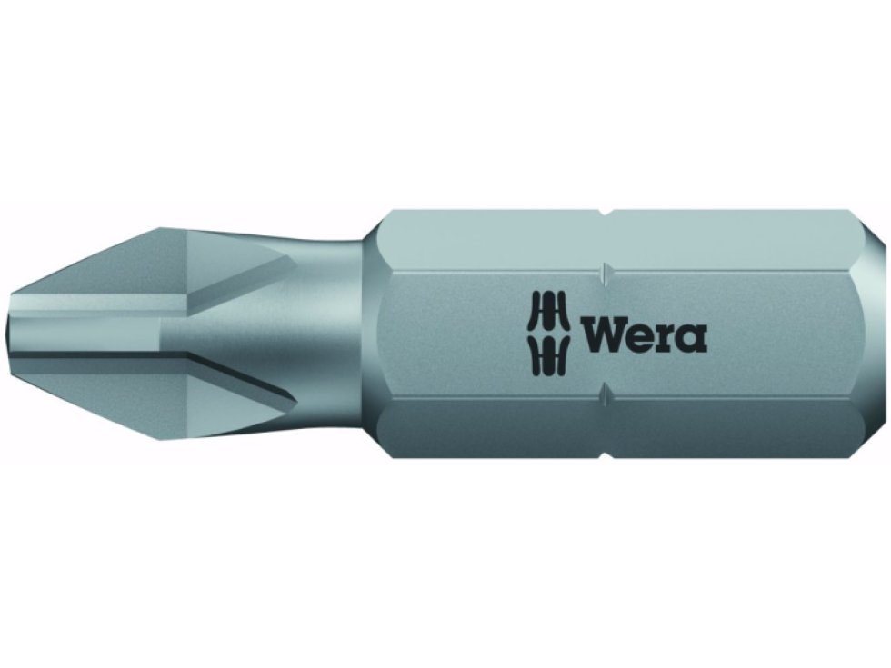 Wera 072072 Bit PH 2 - 851/1 Z. Skrutkovacie bit 1/4 Hex, 25 mm pre krížové skrutky Phillips