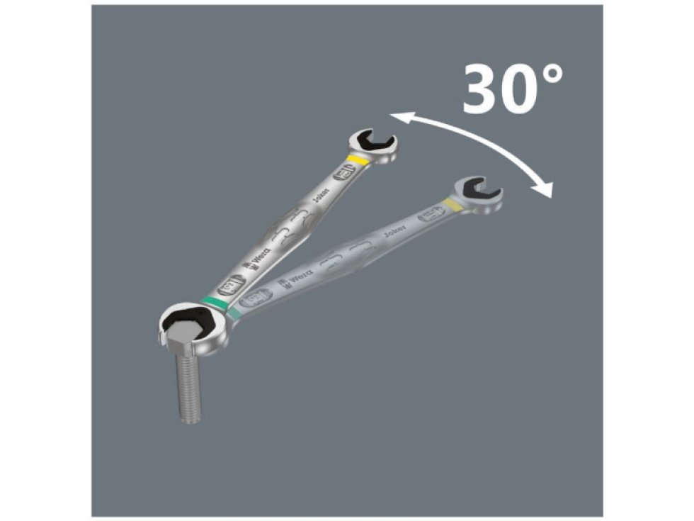 WERA 003760 obojstranný kľúč Joker 6002 SW 10,0 x 13,0 (167 mm)