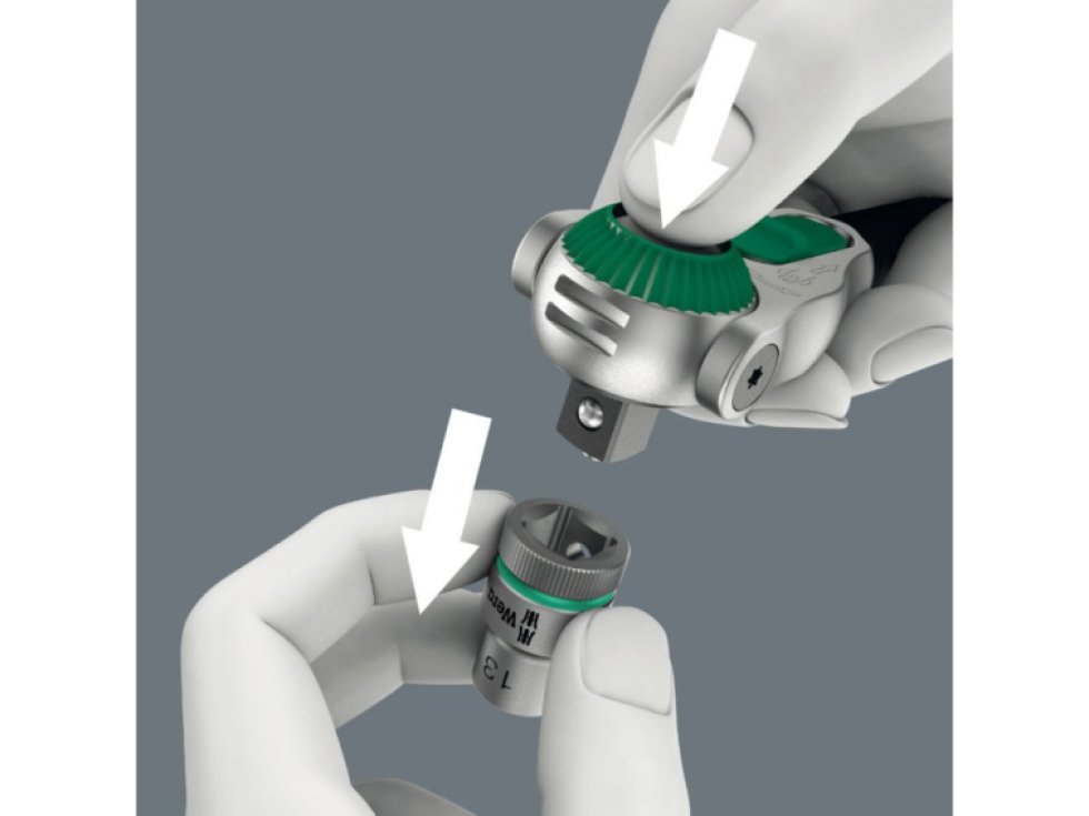 Wera 003600 račňa Zyklop Speed 1/2" 8000 C (dĺžka 277 mm), voľne otočná hlava