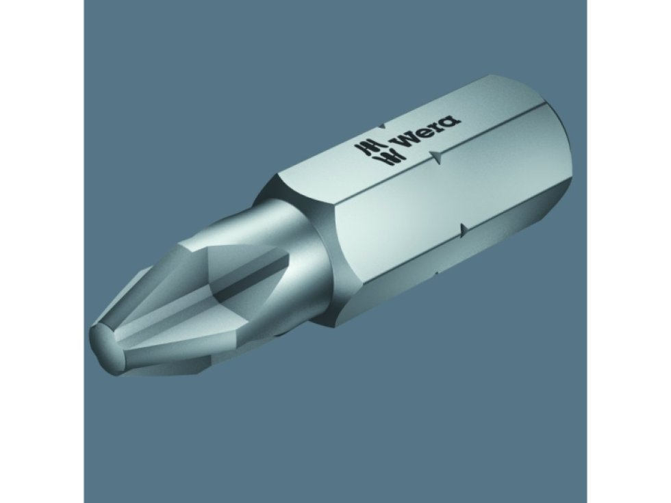 Wera 072072 Bit PH 2 - 851/1 Z. Skrutkovacie bit 1/4 Hex, 25 mm pre krížové skrutky Phillips