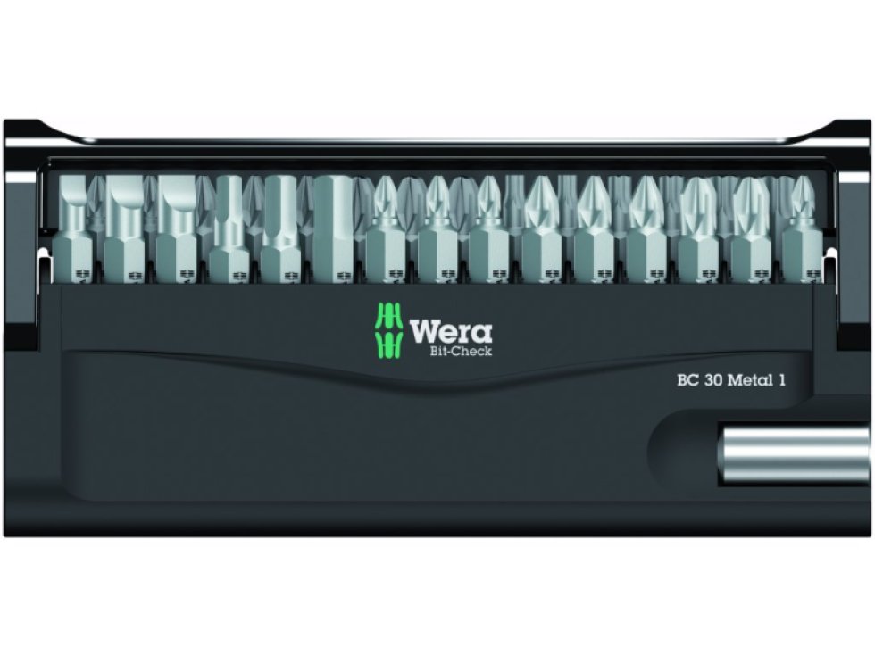 Wera 057434 sada bitov Bit-Check 30 Metal 1 (30-dielna)
