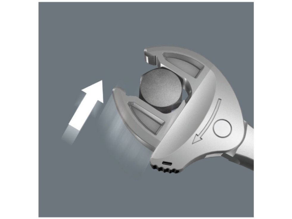 WERA 020104 Samonastaviteľný kľúč 19 ÷ 24 mm Joker 6004 XL s račňovou funkciou