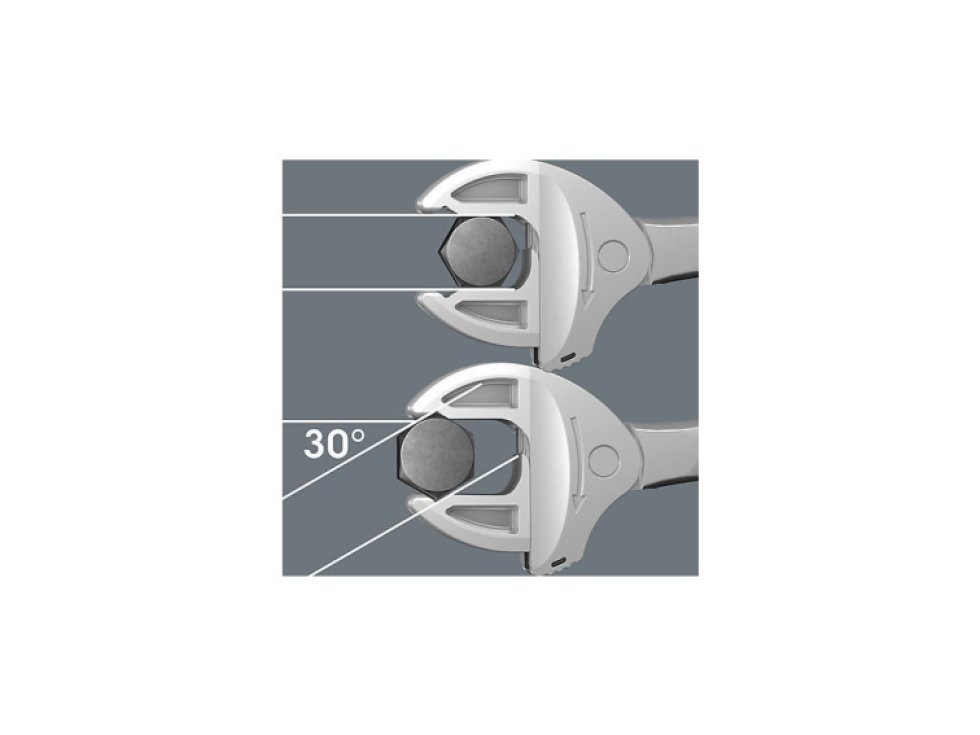 Wera 020099 Samonastaviteľný kľúč 7 ÷ 10 mm Joker 6004 XS s račňovou funkciou