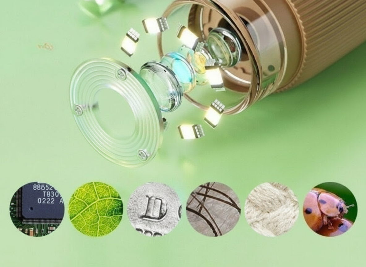 Digitális mikroszkóp gyerekeknek Teddy mackó