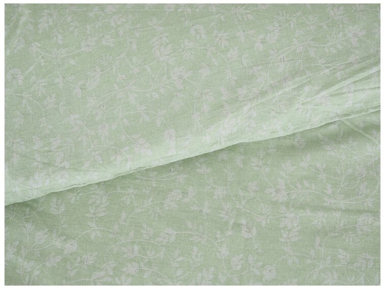 Povlečení KREP 140x200 TOP CLASS - Green flowers
