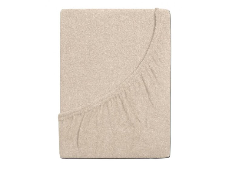 Prostěradlo Froté IDEAL - Kávová