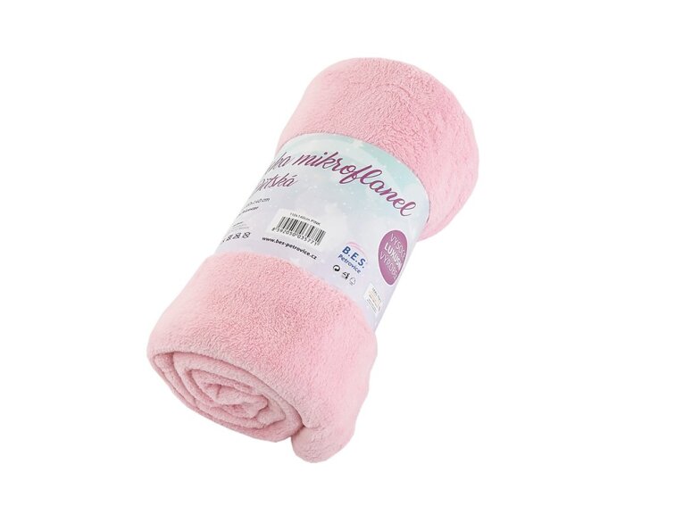 Dětská deka mikroflanel EXCLUSIVE 110x140 - Pink