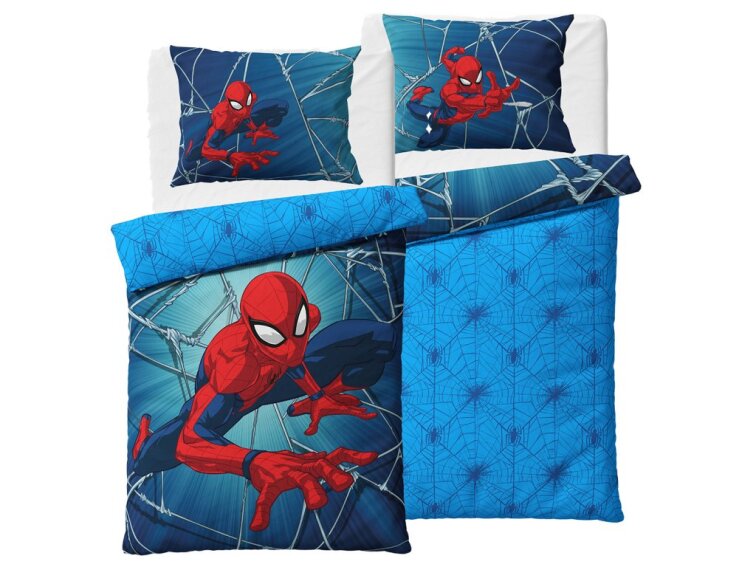 Bavlněné povlečení 140x200 + 70x90 cm - Spiderman vrací úder
